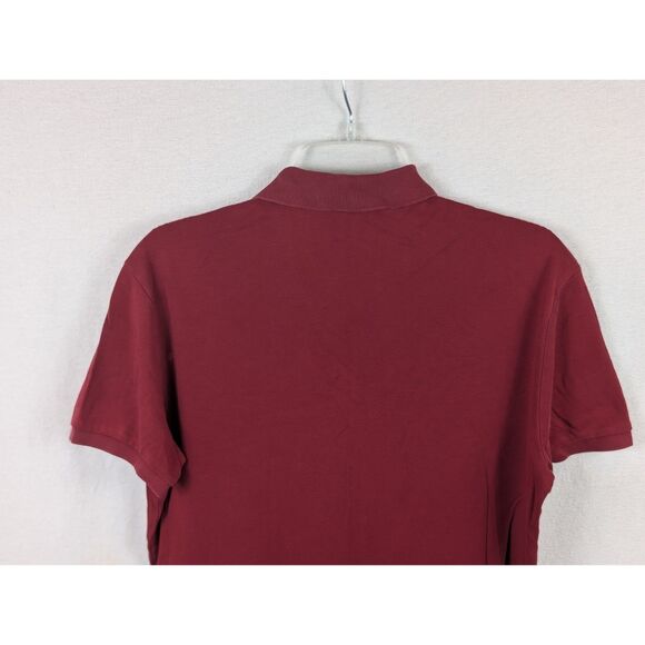 Polo Ralph Lauren Polo Shirt Maroon Men's Size Medium - Picture 11 of 12